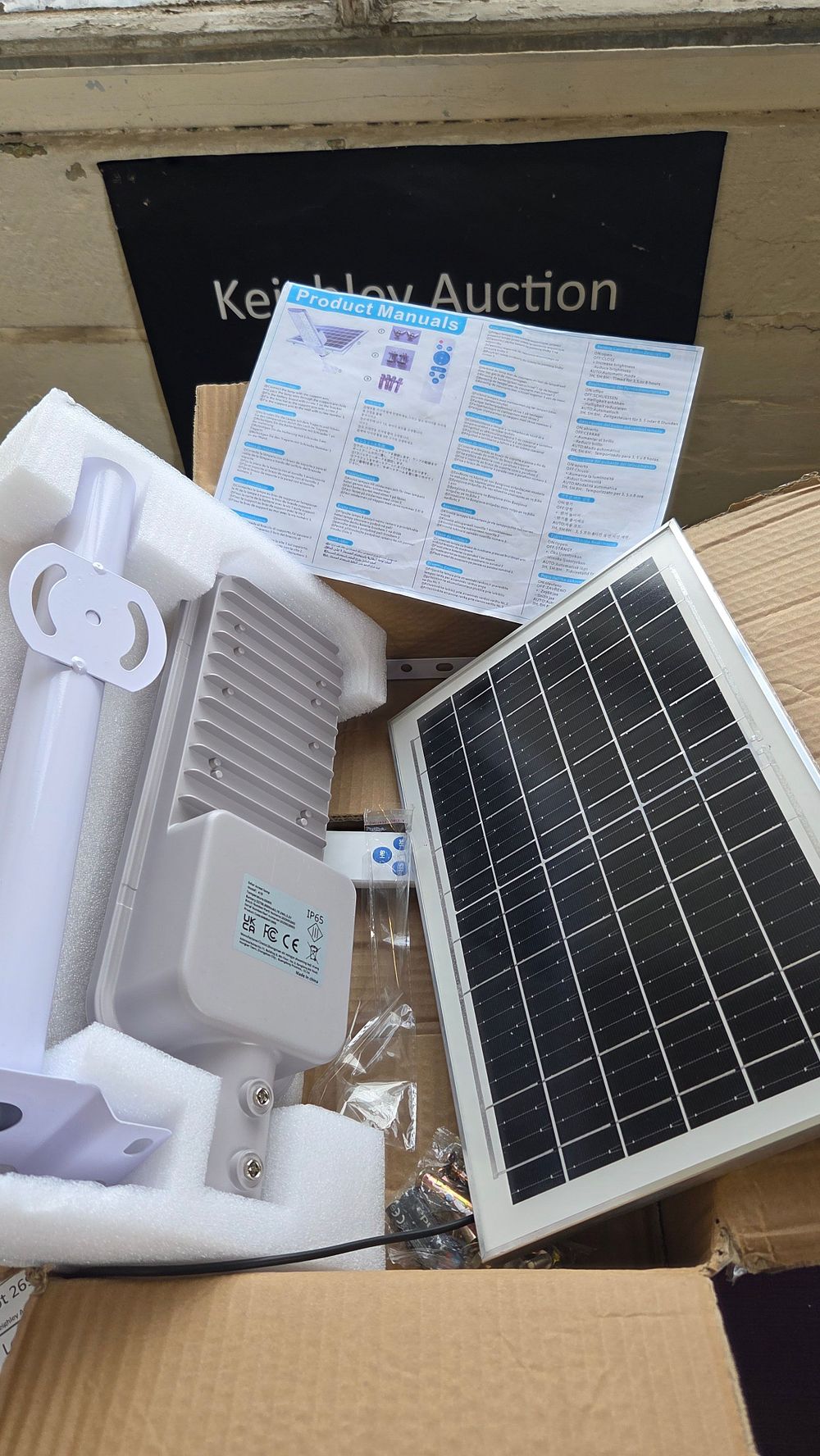Lot 266 – Solar-Powered LED Light