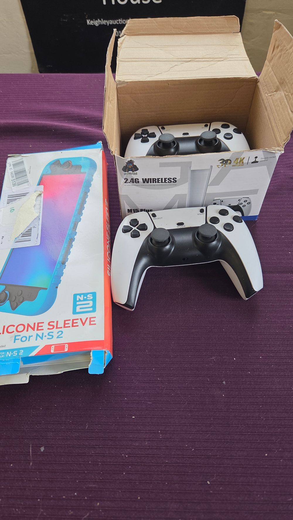 Lot 309 – Two 4K Wireless Game Stick and Sleeve for Nintendo Switch 2