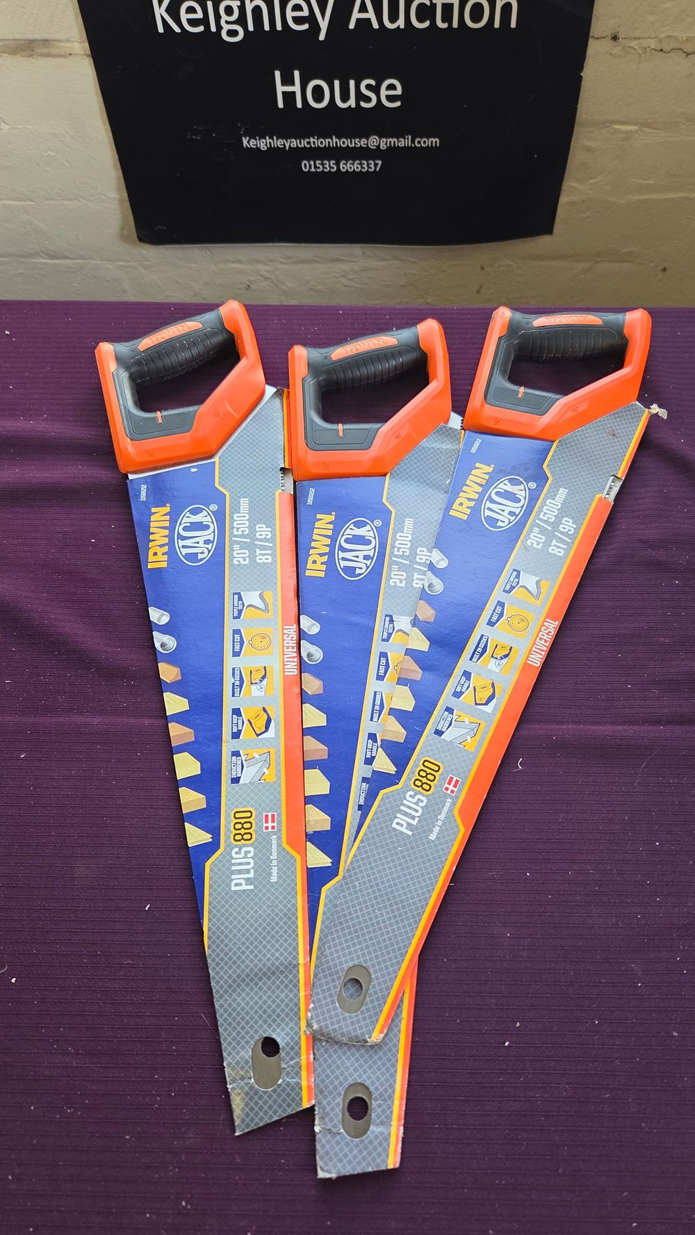 Lot 310 – Three Plus 880 Universal Handsaws
