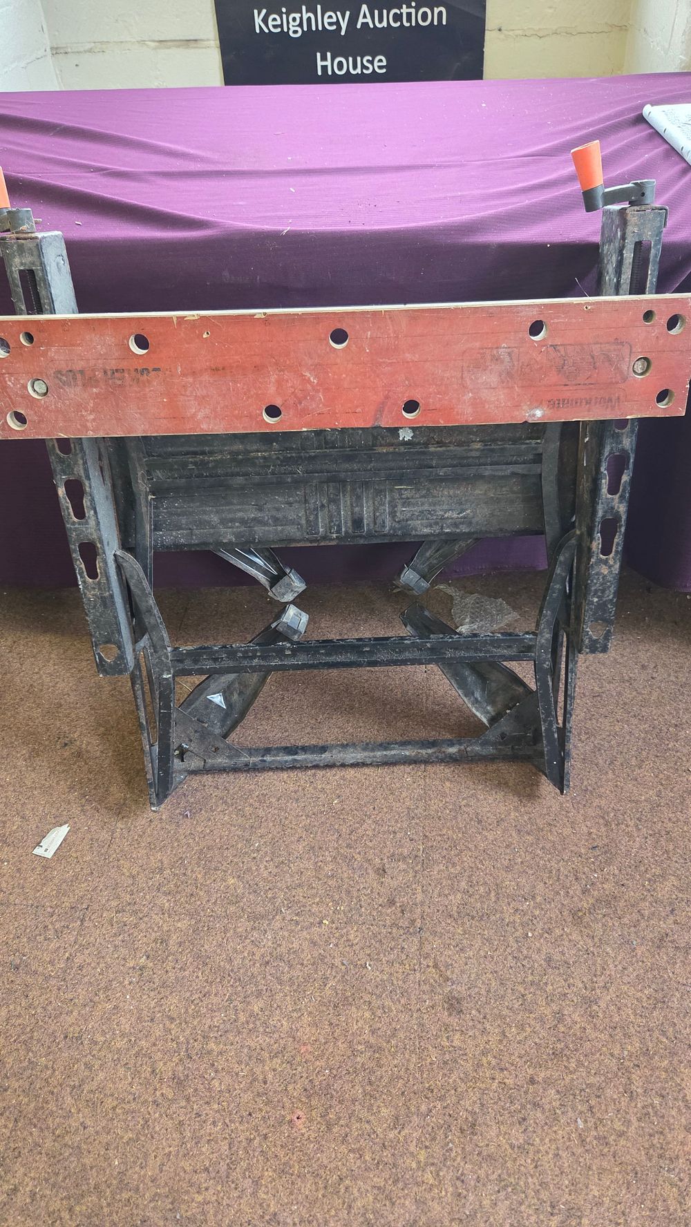 Lot 332 – Black & Decker Workmate Dual Height Plus Folding Workbench and Vice