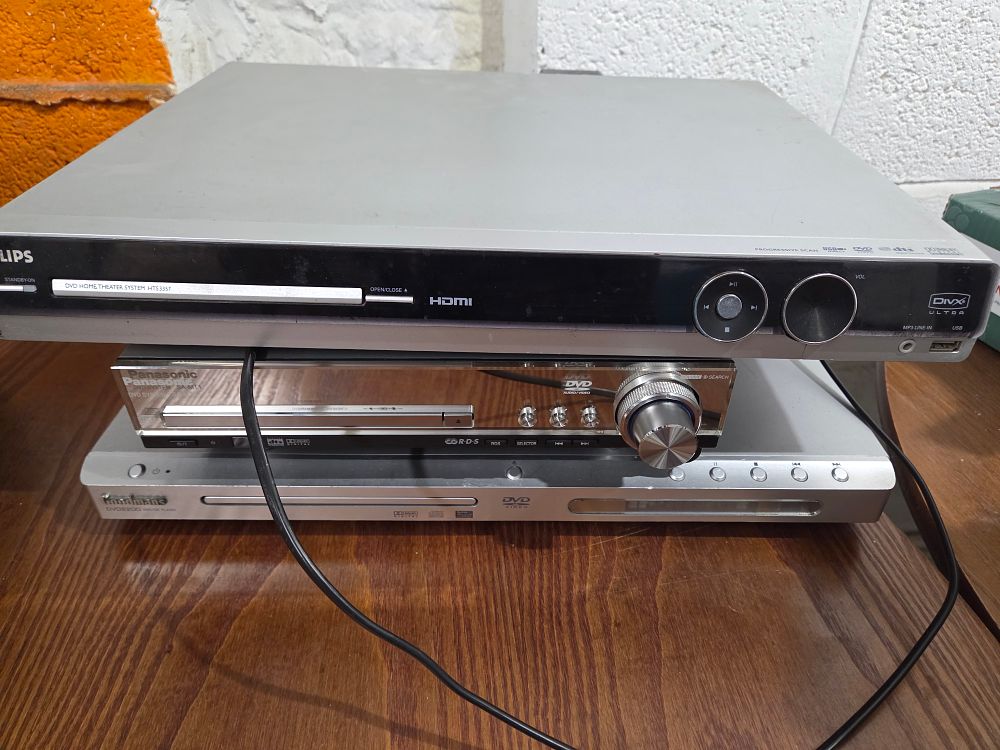 Lot 365 – A Trio of Home Entertainment Devices by Philips, Panasonic and Goodmans