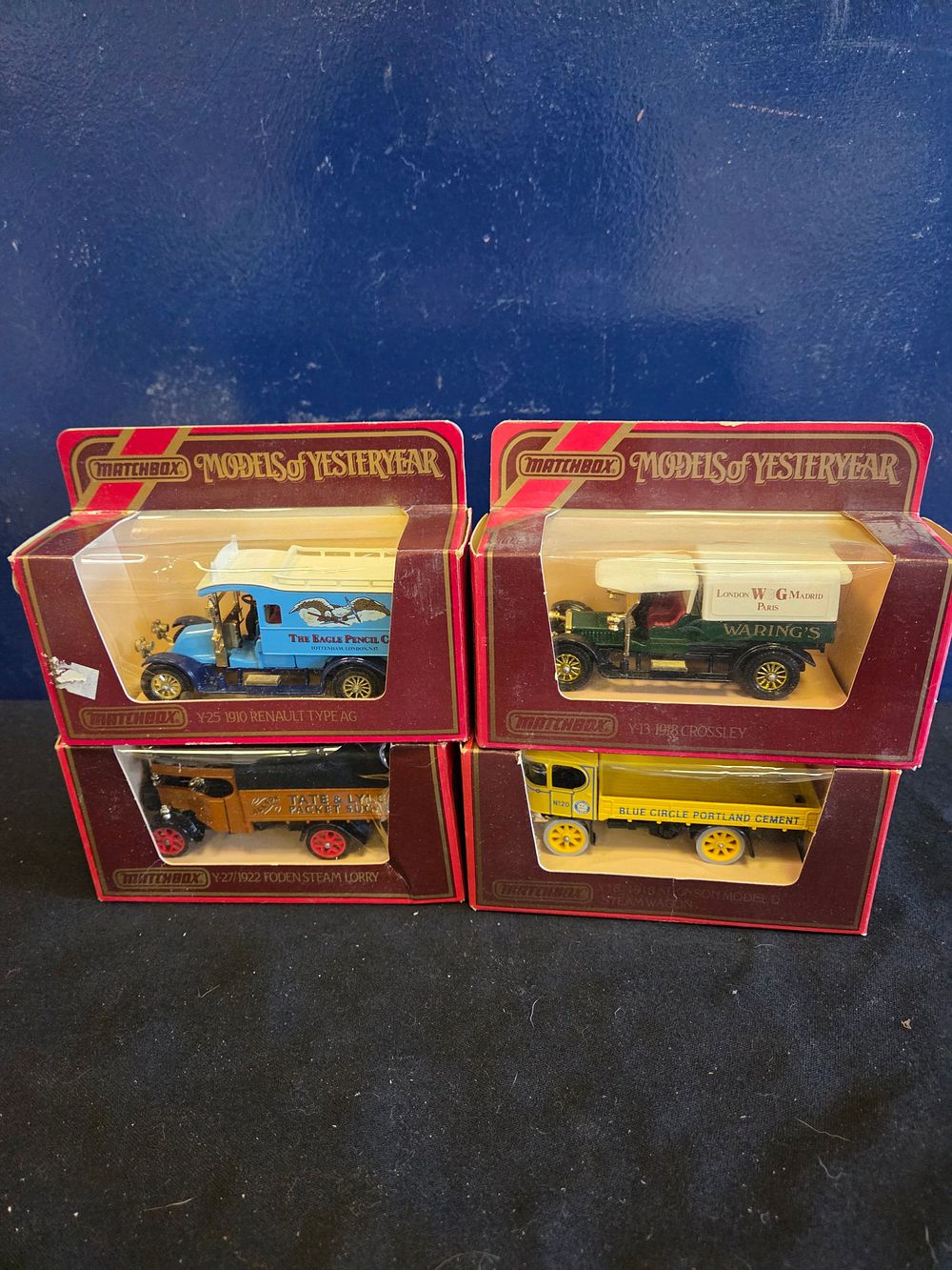 Lot 153 – A Group of four Matchbox Models of Yesteryear Vehicles