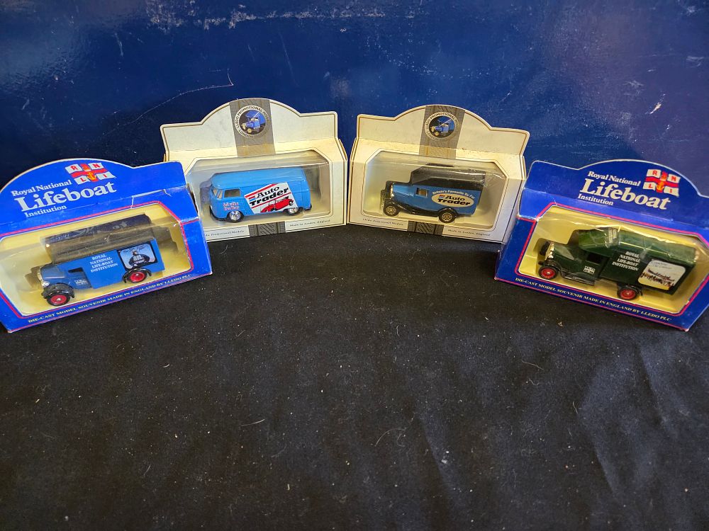 Lot 158 – Four Lledo Die-cast Promotional and Souvenir Vehicles