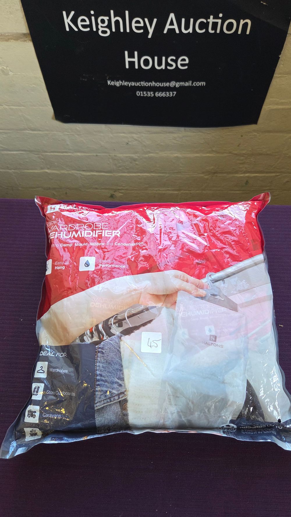 Lot 163 – A Pack of 10 Haltons Wardrobe Dehumidifiers