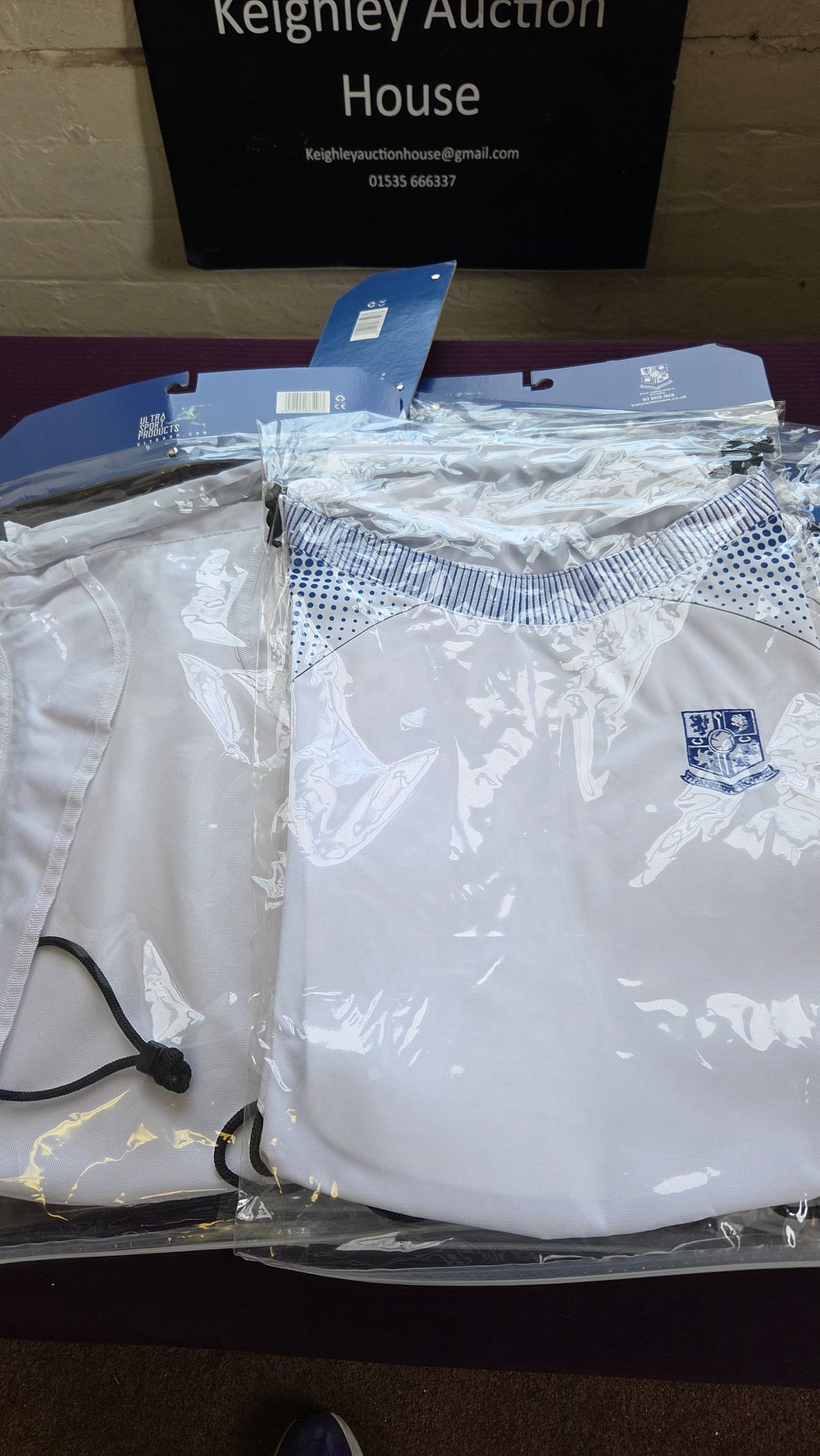 Lot 182 – Five Tranmere Rovers Sports Tops Ultra Backpacks