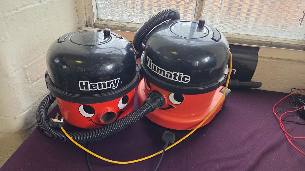 Lot 257 – Two Numatic Henry Vacuum Cleaners. One in working order