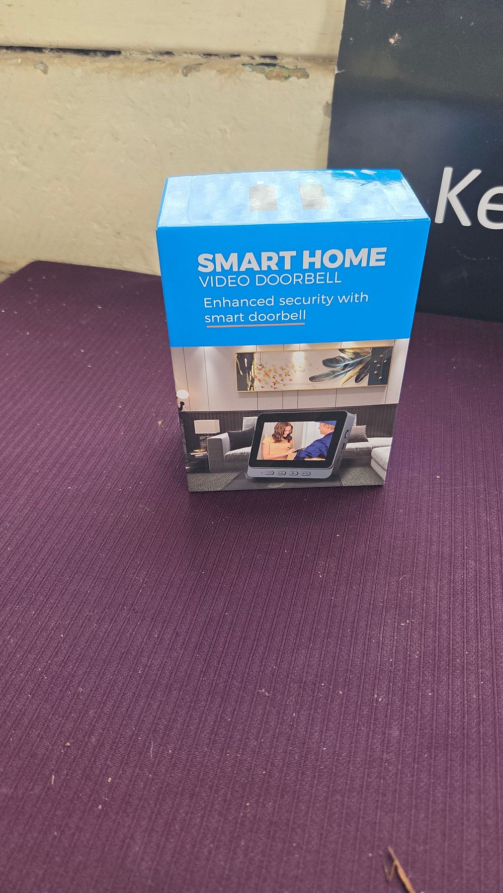 Lot 262 – Smart Home Video Doorbell System with Indoor Monitor and Outdoor Camera