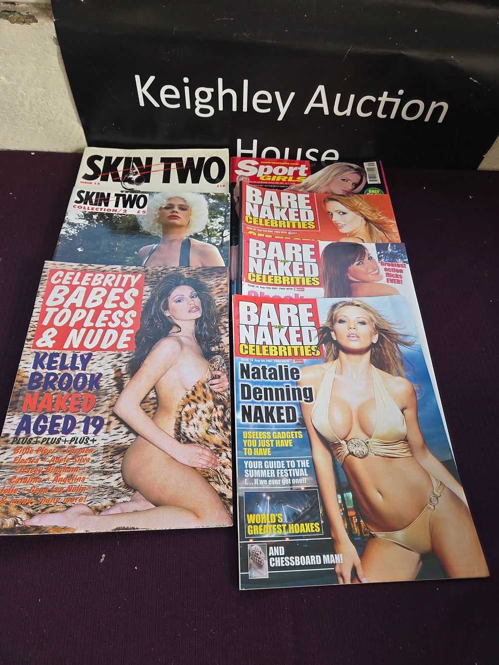 Lot 314 – A Collection of UK Adult Interest and Glamour Magazines