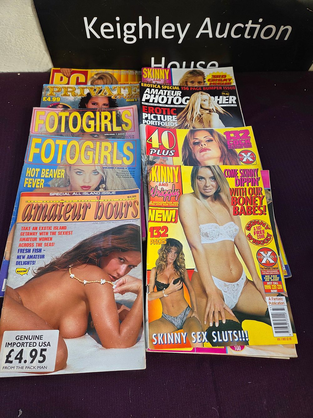 Lot 323 – A Collection of Vintage Adult and Erotic Magazines, Mid-1990s