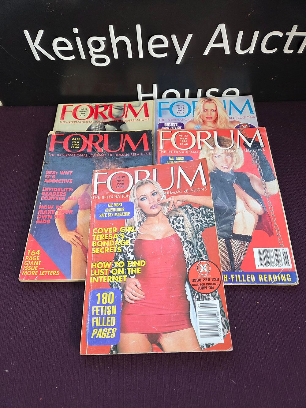 Lot 329 – A Collection of Forum The International Journal of Human Relations Magazines