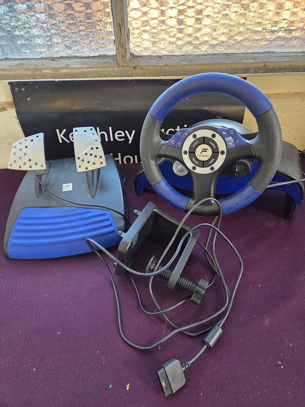 Lot 339 – A Trio of Fanatec Speedster 3 Gaming Peripherals for PlayStation 2