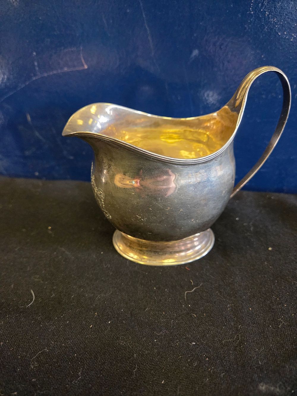 Lot 169 – A Late Victorian Sterling Silver Pedestal Cream Jug, William Bennett, Birmingham, 1894 103 grams
