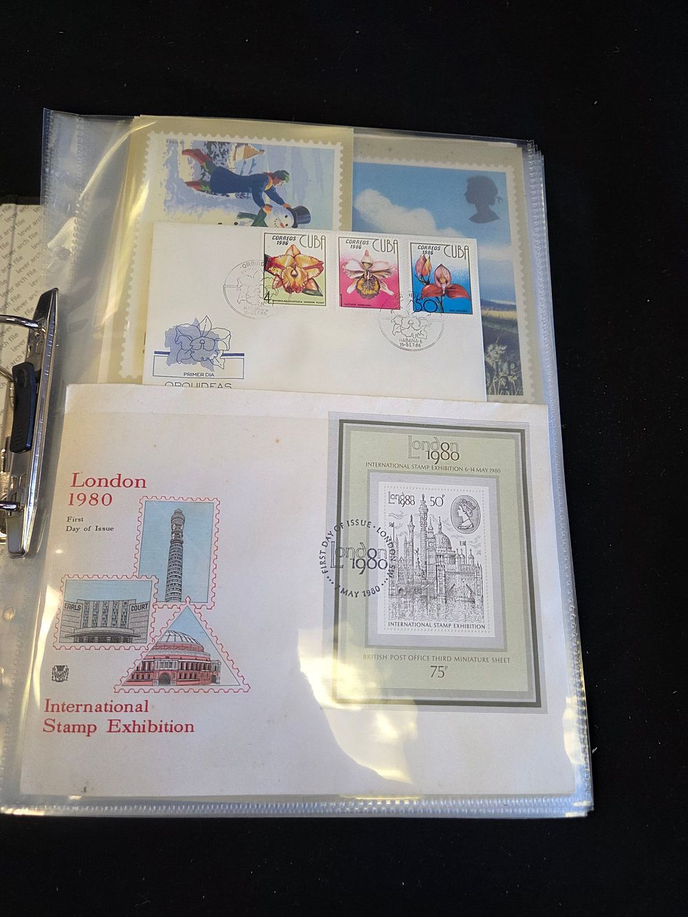 Lot 203 – UK 1969-1986 Commemorative Stamp and First Day Cover Collection