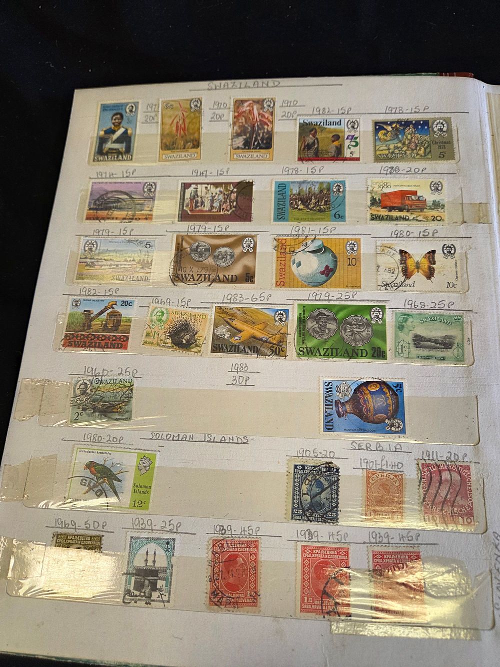 Lot 221 – RSA, SZ, SB and RS 1901-1990s, A Collection of Definitive and Commemorative Stamps
