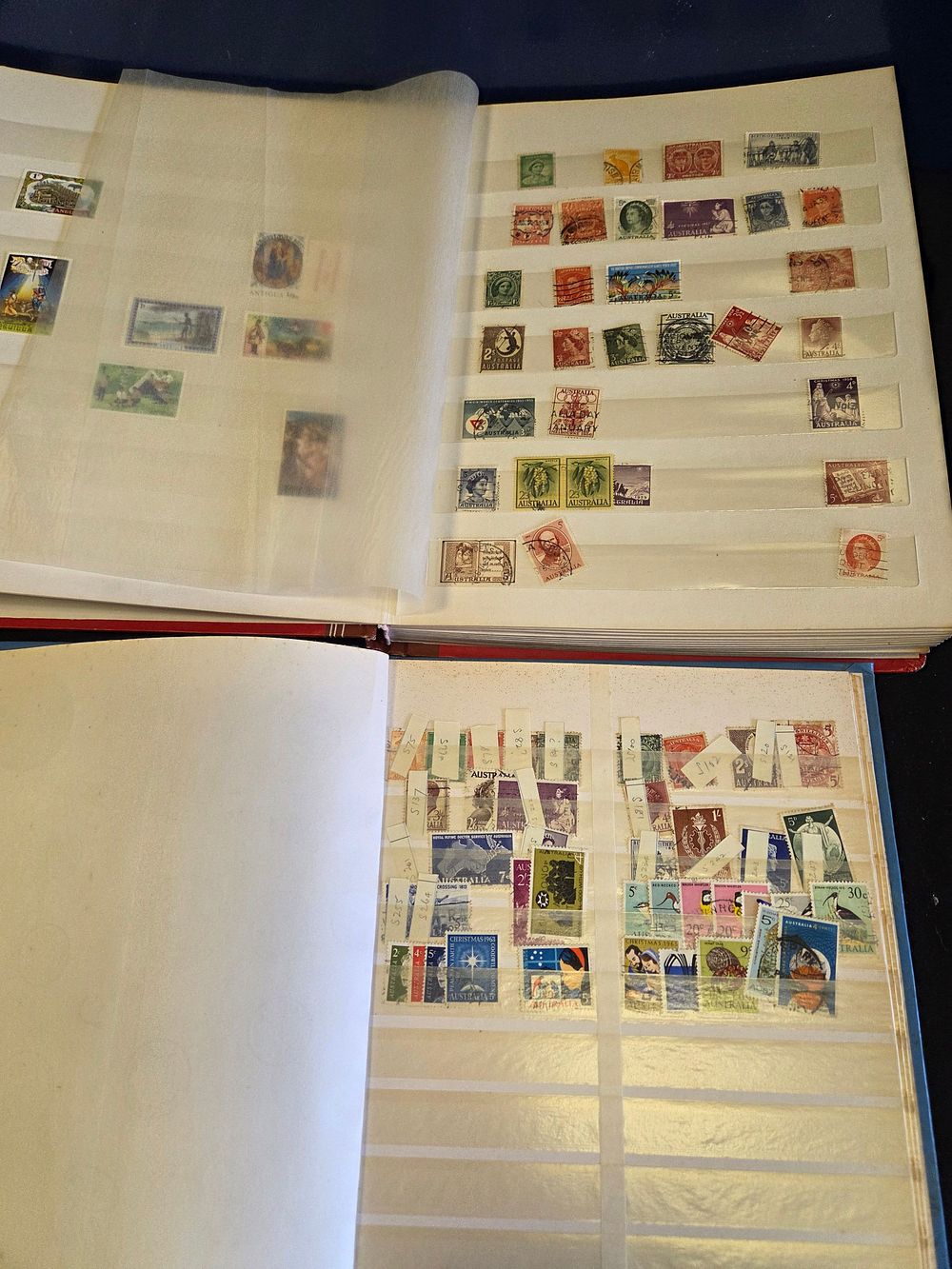 Lot 222 – World & British Commonwealth 20th C. Stamp Collection in Two Stockbooks