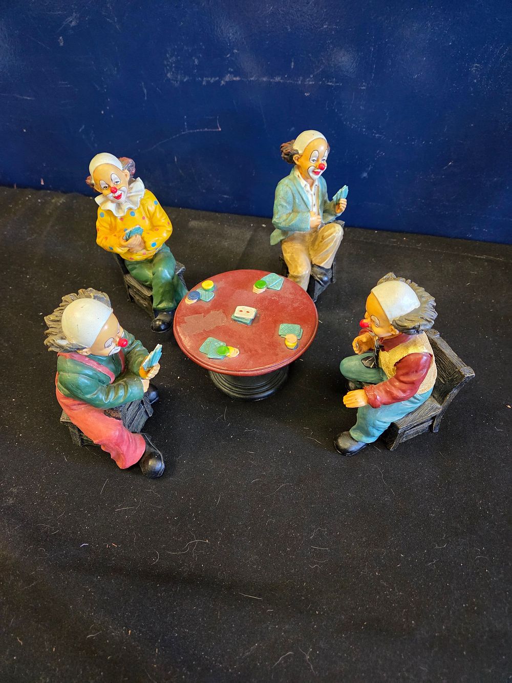 Lot 232 – A Set of Resin Clown Figurines