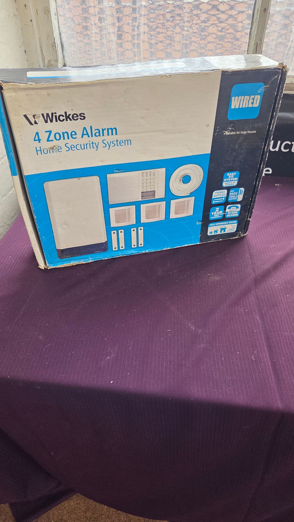 Lot 153 – Wickes Response III 4 Zone Wired Home Security System