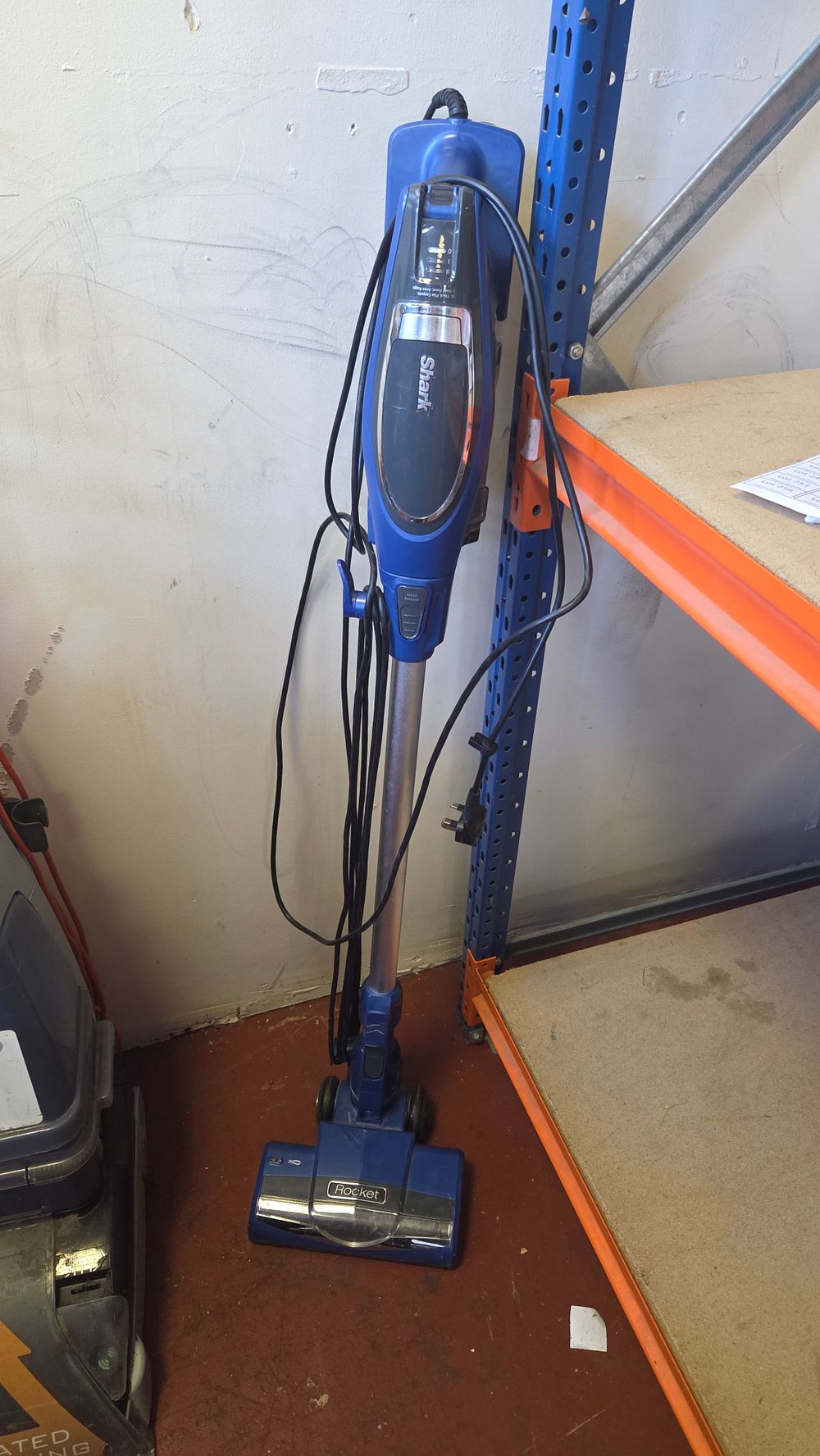 Lot 223 – Shark Rocket HV343AMZ Corded Stick Vacuum Cleaner powers on
