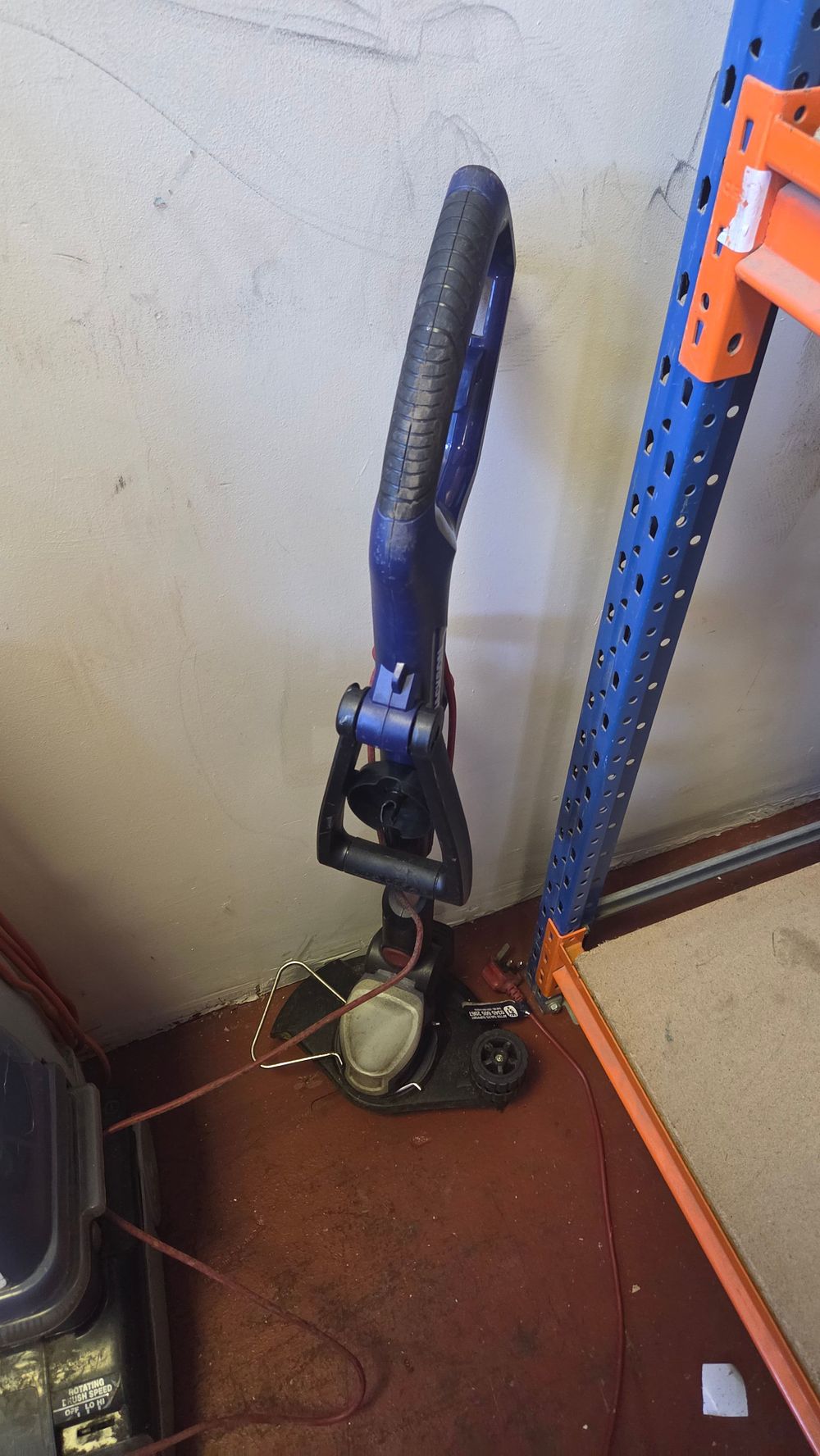 Lot 224 – Spear and Jackson Corded Electric Grass Trimmer powers on