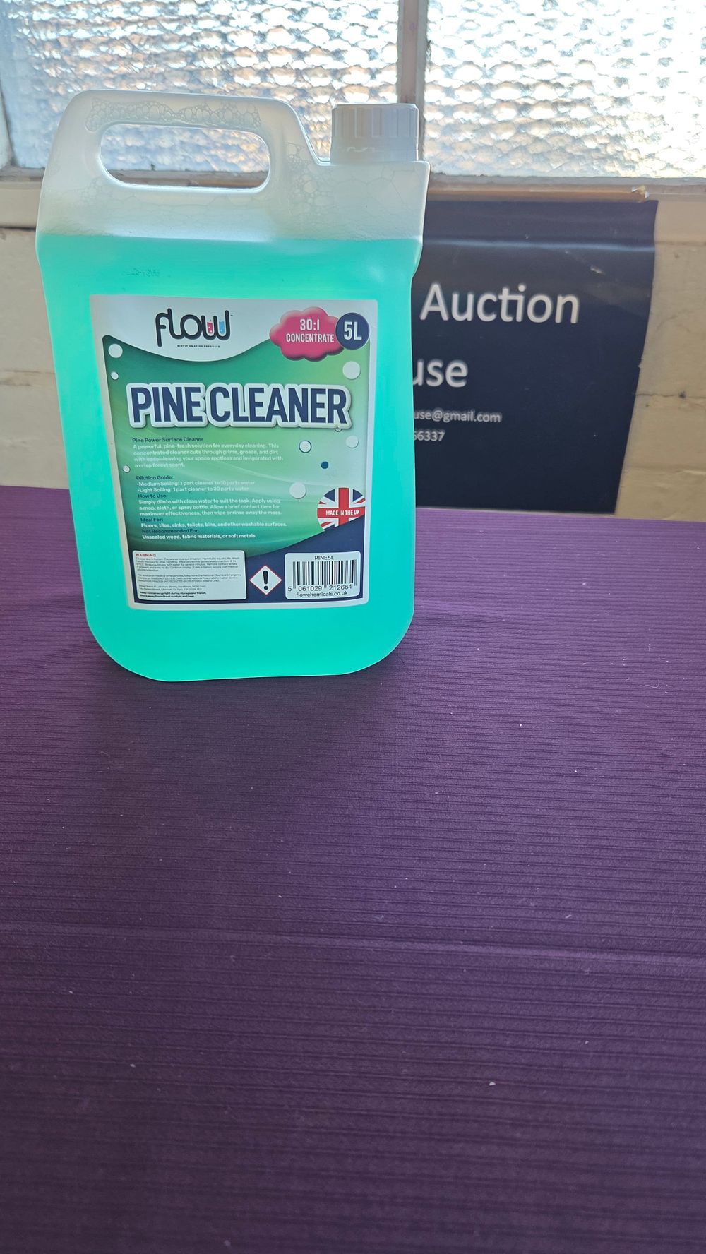 Lot 181 – Flow Pine Cleaner 5L Concentrated Surface Cleaner