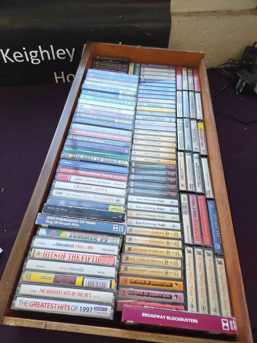 Lot 261 – A Collection of Approximately 70 Audio Cassette Tapes