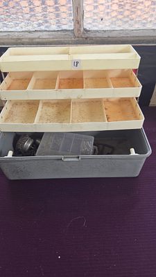 Three-Tier Cantilever Tackle Box