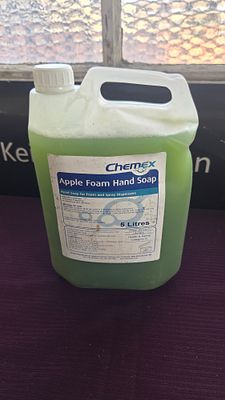 A 5-Litre Container of Chemex Apple Foam Hand Soap