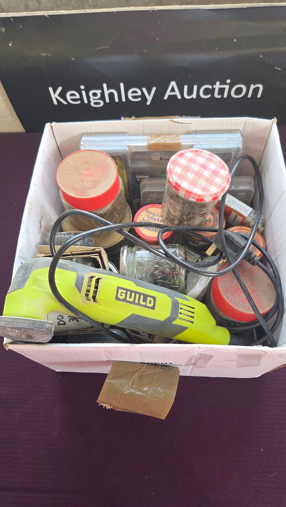 Lot 216 – A Collection of Workshop Hardware and a Guild Electric Detail Sander