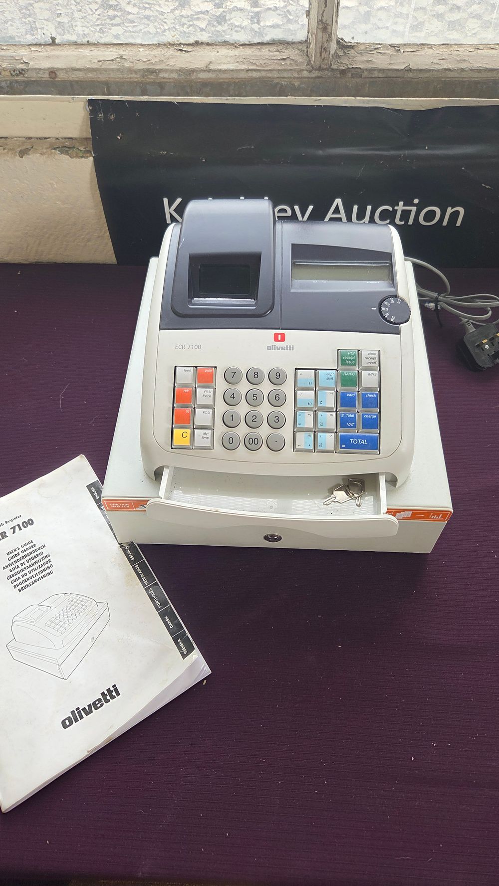 Lot 276 – Olivetti ECR 7100 Electronic Cash Register in working order