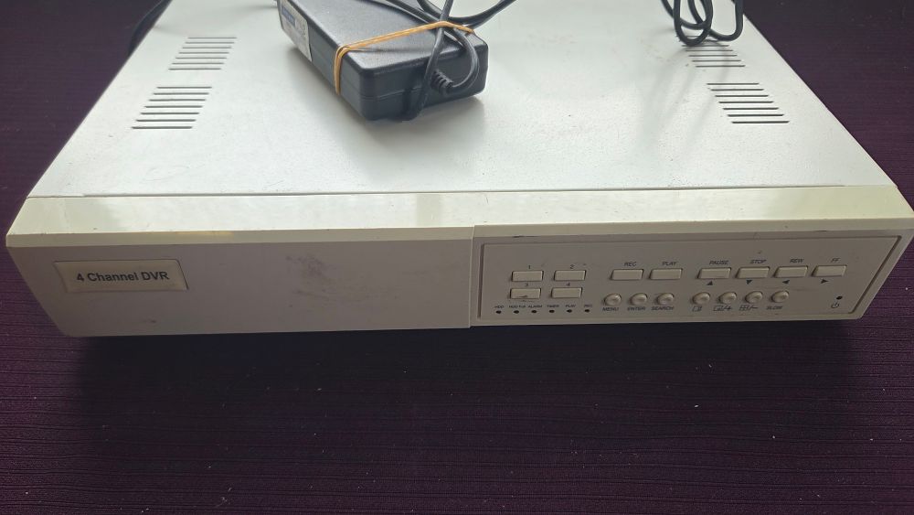 Lot 282 – A 4-Channel Digital Video Recorder DVR with AC Power Adapter