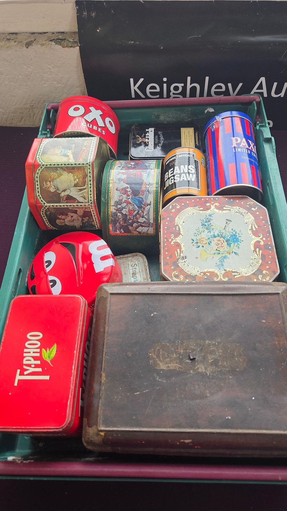 Lot 308 – An Assortment of Vintage and Contemporary Advertising and Decorative Tins