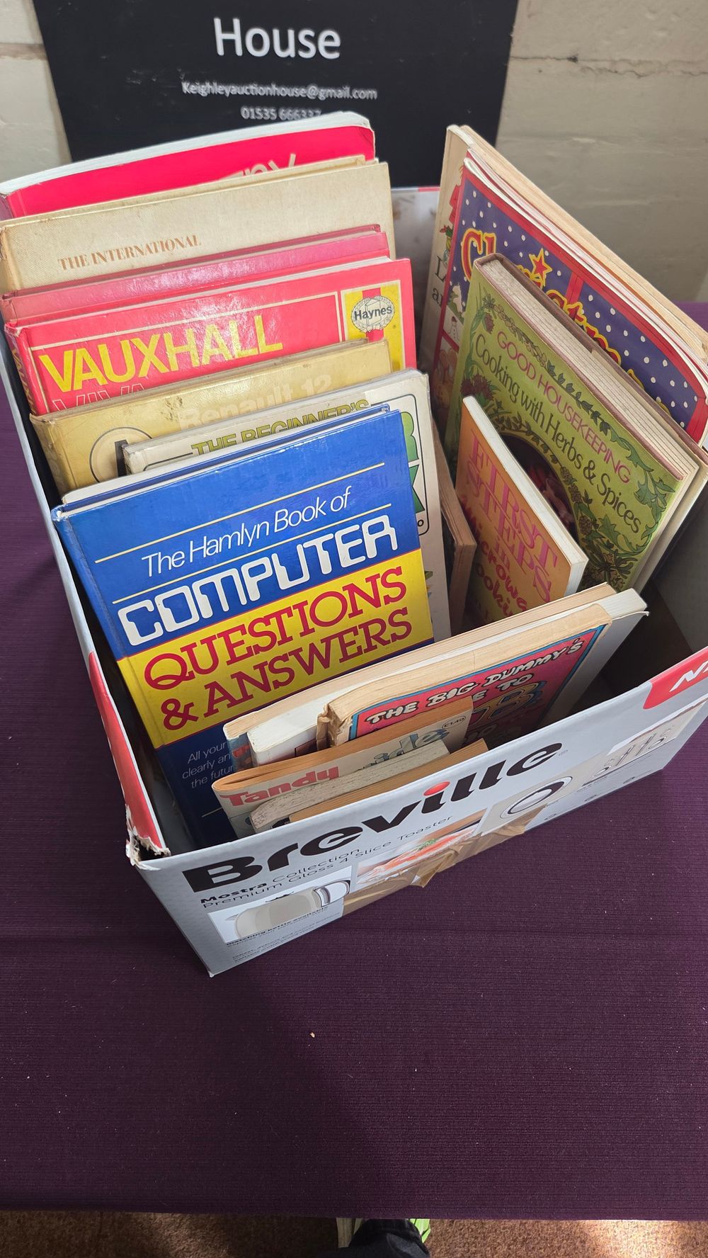 Lot 189 – A Collection of Books and Manuals Including Haynes Owners Workshop Manuals and Vintage Computing Titles
