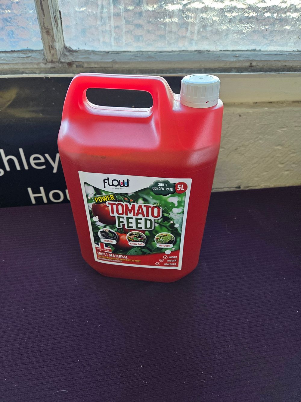 Lot 231 – Flow Power Tomato Liquid Feed 5 Litre 300:1 Concentrate