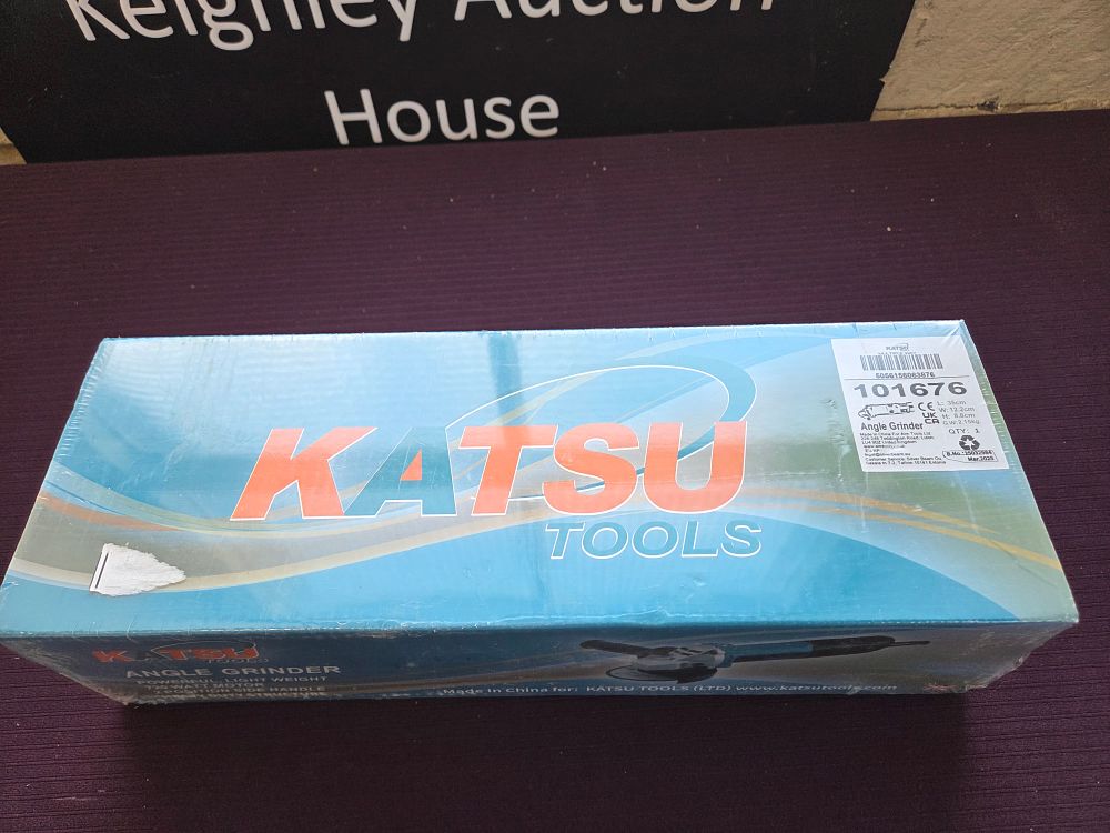 Lot 237 – Katsu Tools 720W Angle Grinder Model 101676
