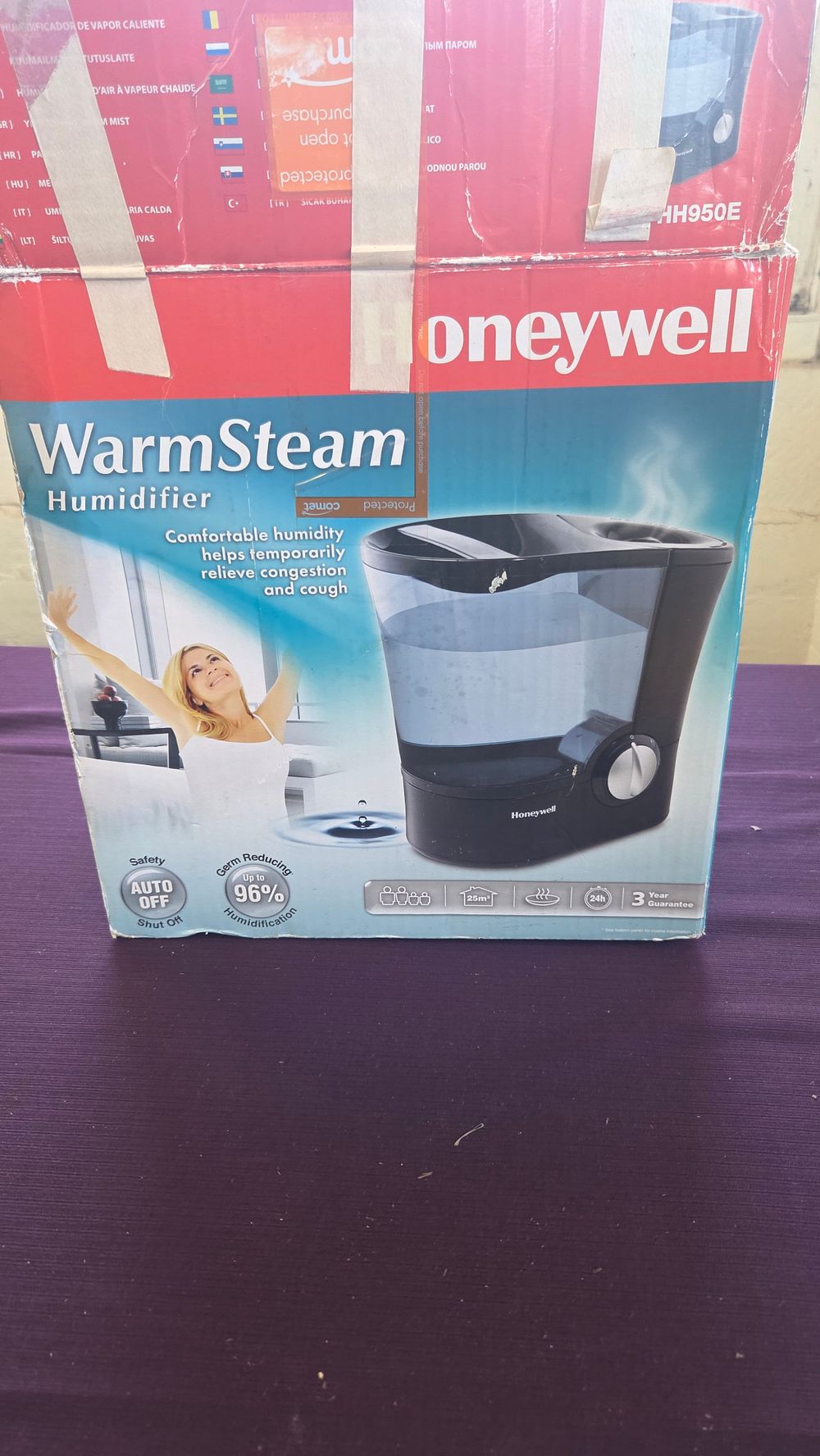 Lot 245 – Honeywell HH950E Warm Steam Humidifier