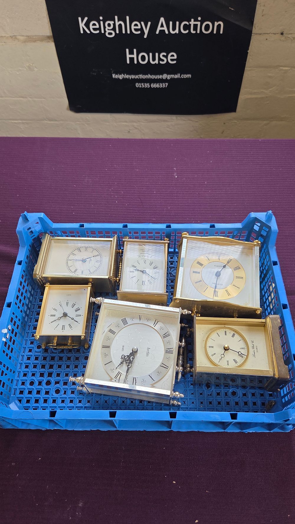 Lot 277 – A Collection of Acctim Estyma and London Clock Co Clocks
