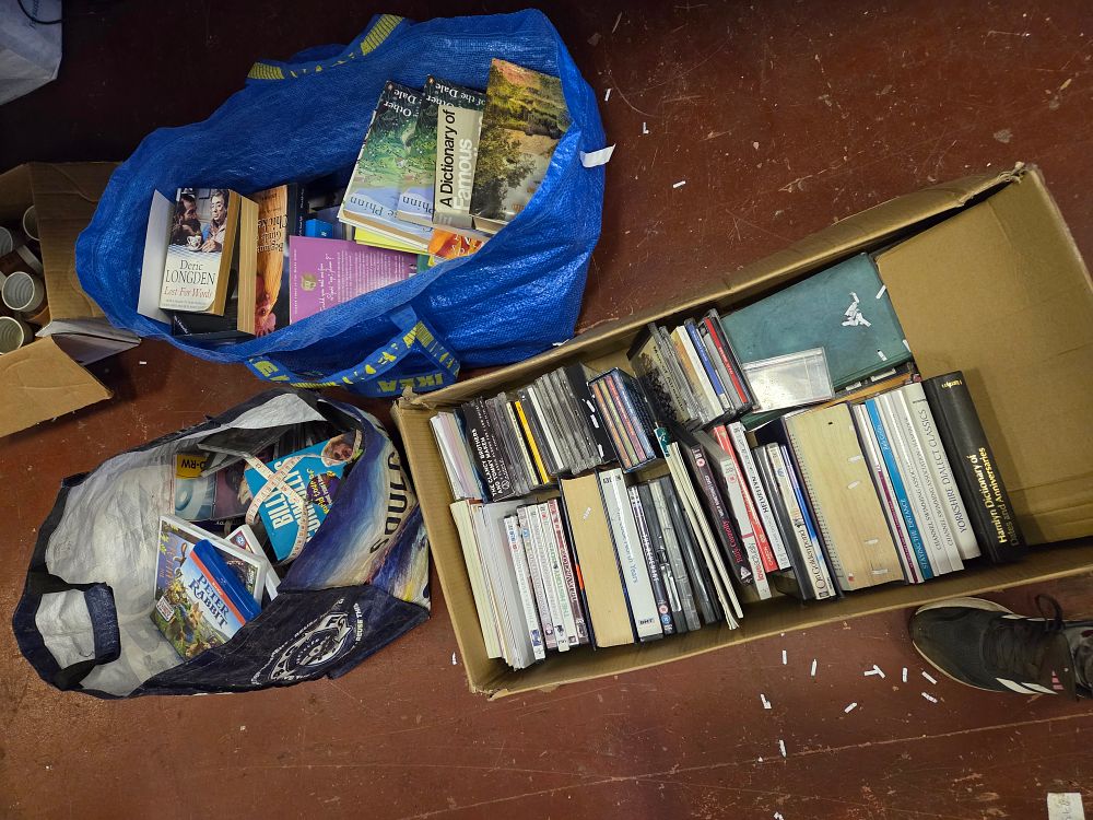 Lot 348 – A Collection of Books, CDs, and DVDs including Regional Interest and Reference Works