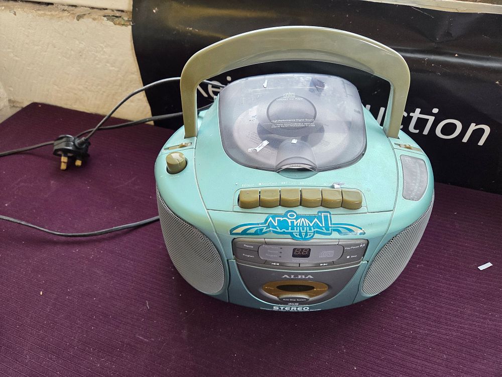 Lot 360 – Alba Portable CD Radio Cassette Player