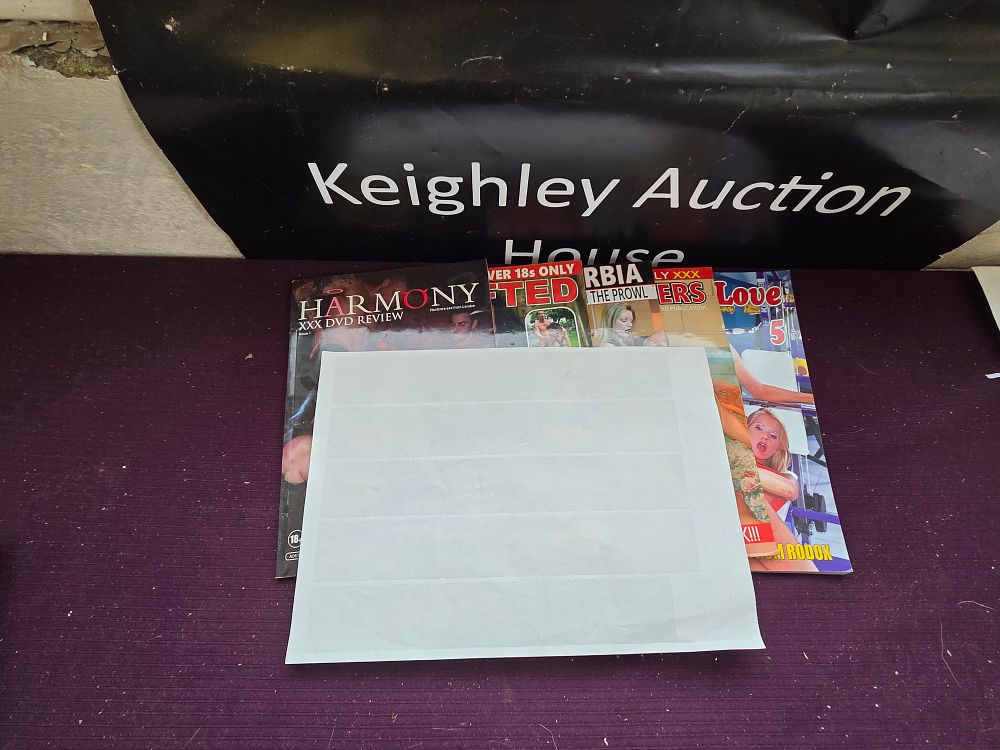 Lot 385 – A Collection of Five Adult Interest Magazines, Late 20th to Early 21st Century