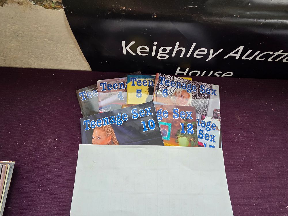Lot 387 – A Collection of Seven Teenage Sex and Teen Adult Interest Magazines, German Market, c. 2002