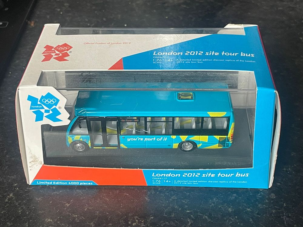 Lot 399 – Corgi Original Omnibus OM44117 London 2012 Site Tour Bus Optare Solo