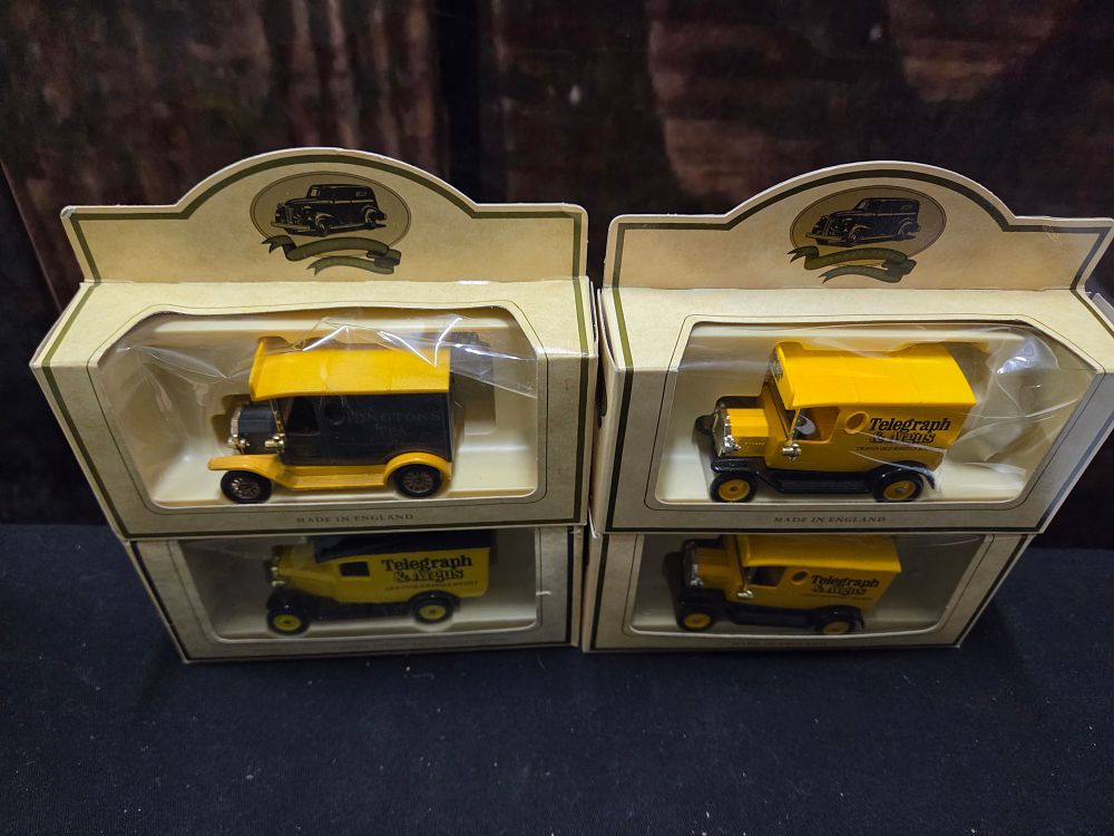 Lot 642 – A Collection of Lledo Die-Cast Model Vans