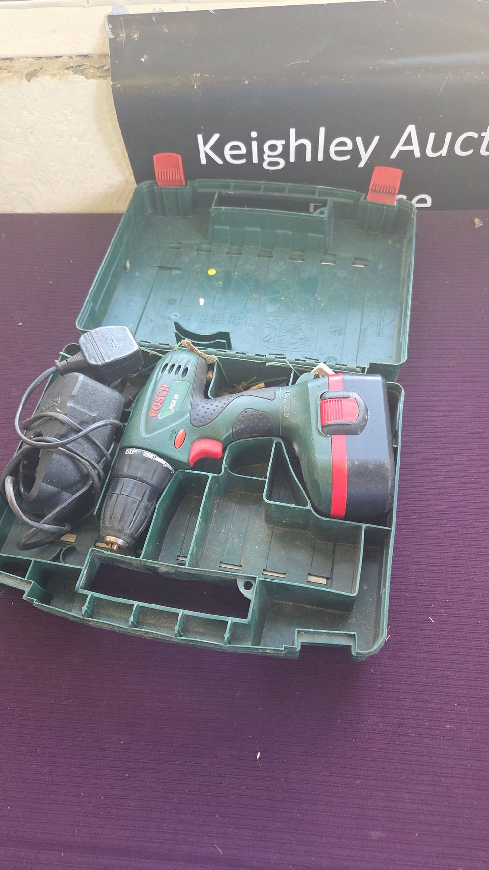 Lot 209 – Bosch PSR 18 Cordless Drill and Driver Set