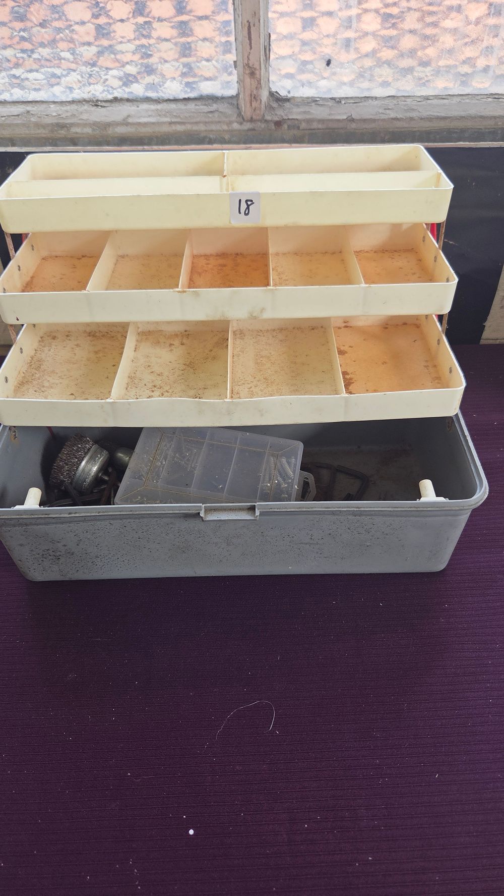 Lot 170 – Three-Tier Cantilever Tackle Box