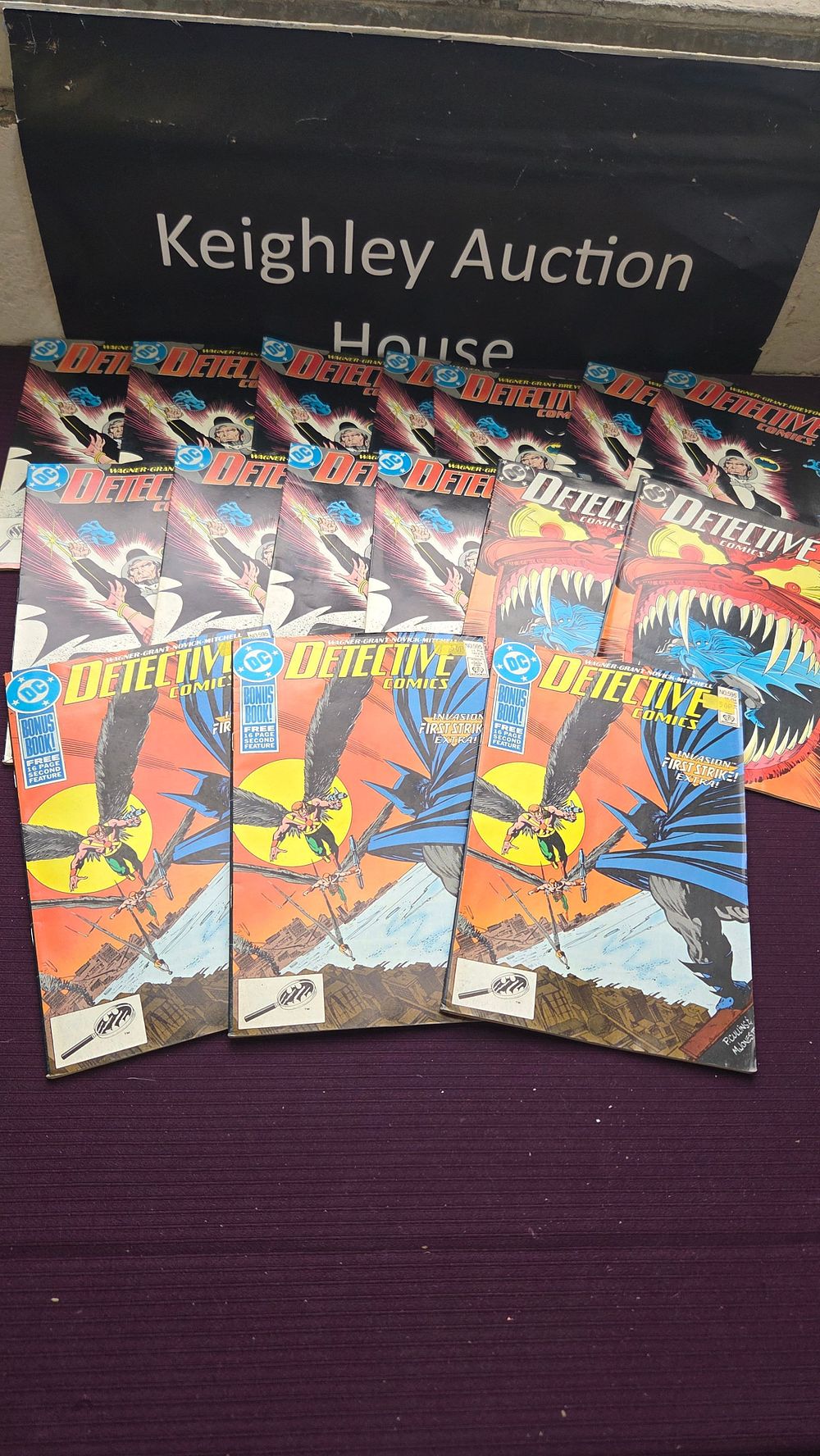 Lot 175 – A Group of DC Comics Detective Comics Issue No. 595, January 1989