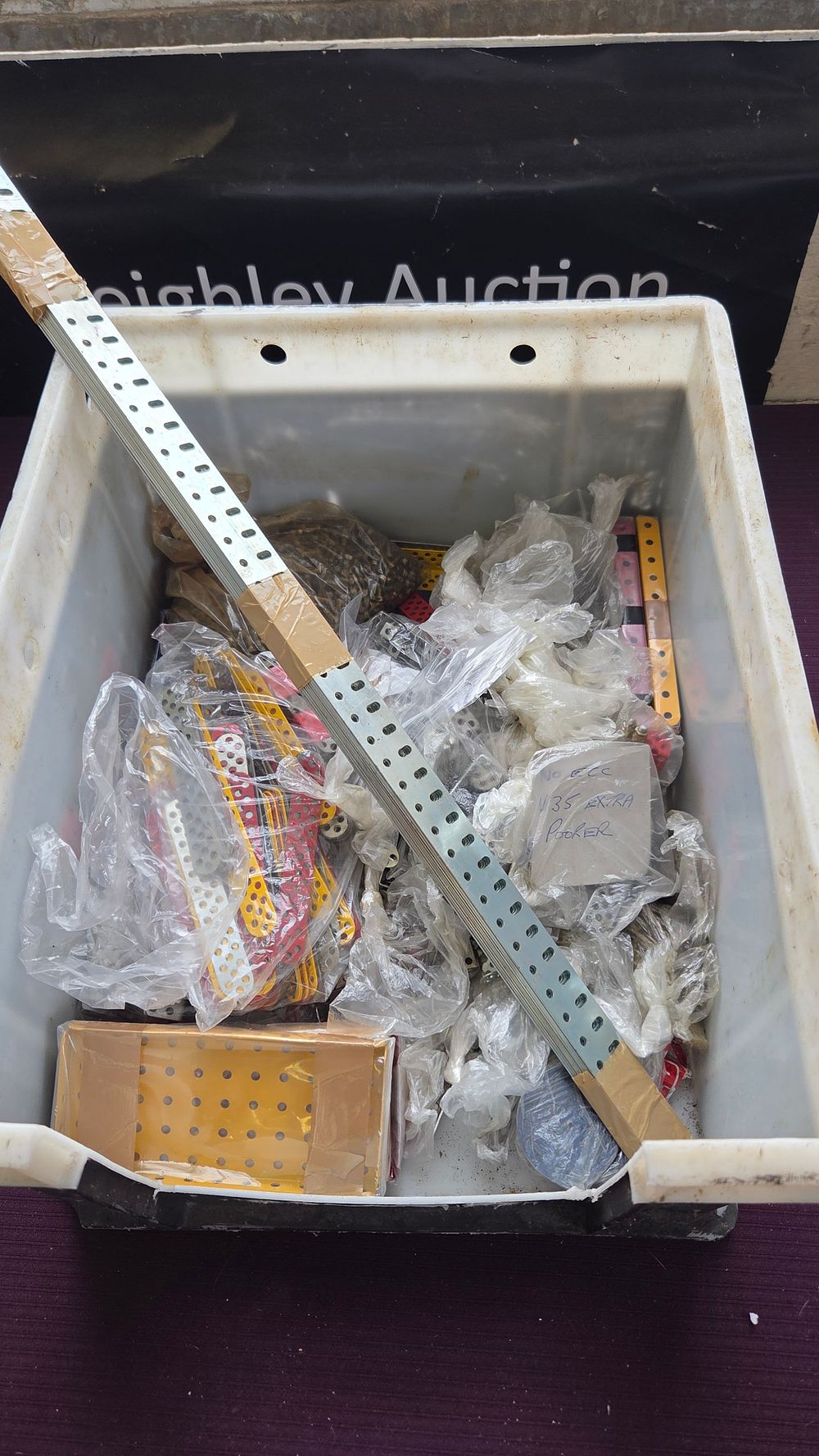 Lot 205 – A Collection of Meccano and Gilbert Erector Style Construction System Parts