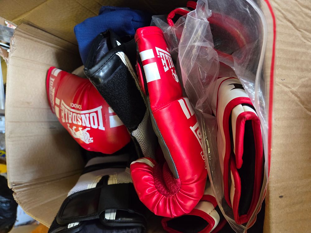 Lot 393 – A Collection of Lonsdale and Assorted Boxing Equipment