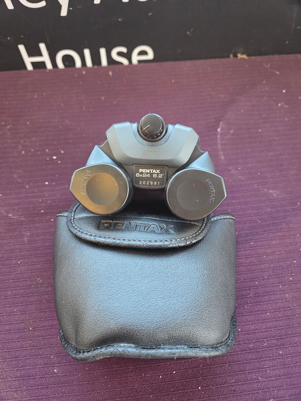 Lot 411 – Pentax UCF 8×24 Compact Binoculars with Case