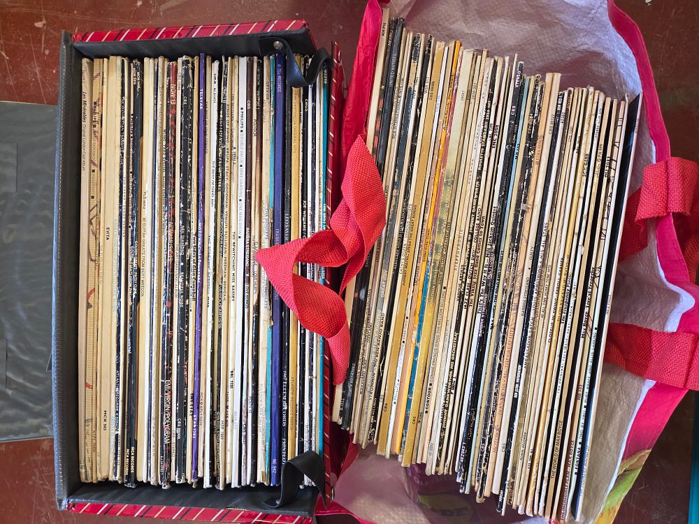 Lot 424 – A Collection of Approximately 100 to 150 Vinyl LP Records featuring Pop, Jazz, and Musical Theatre