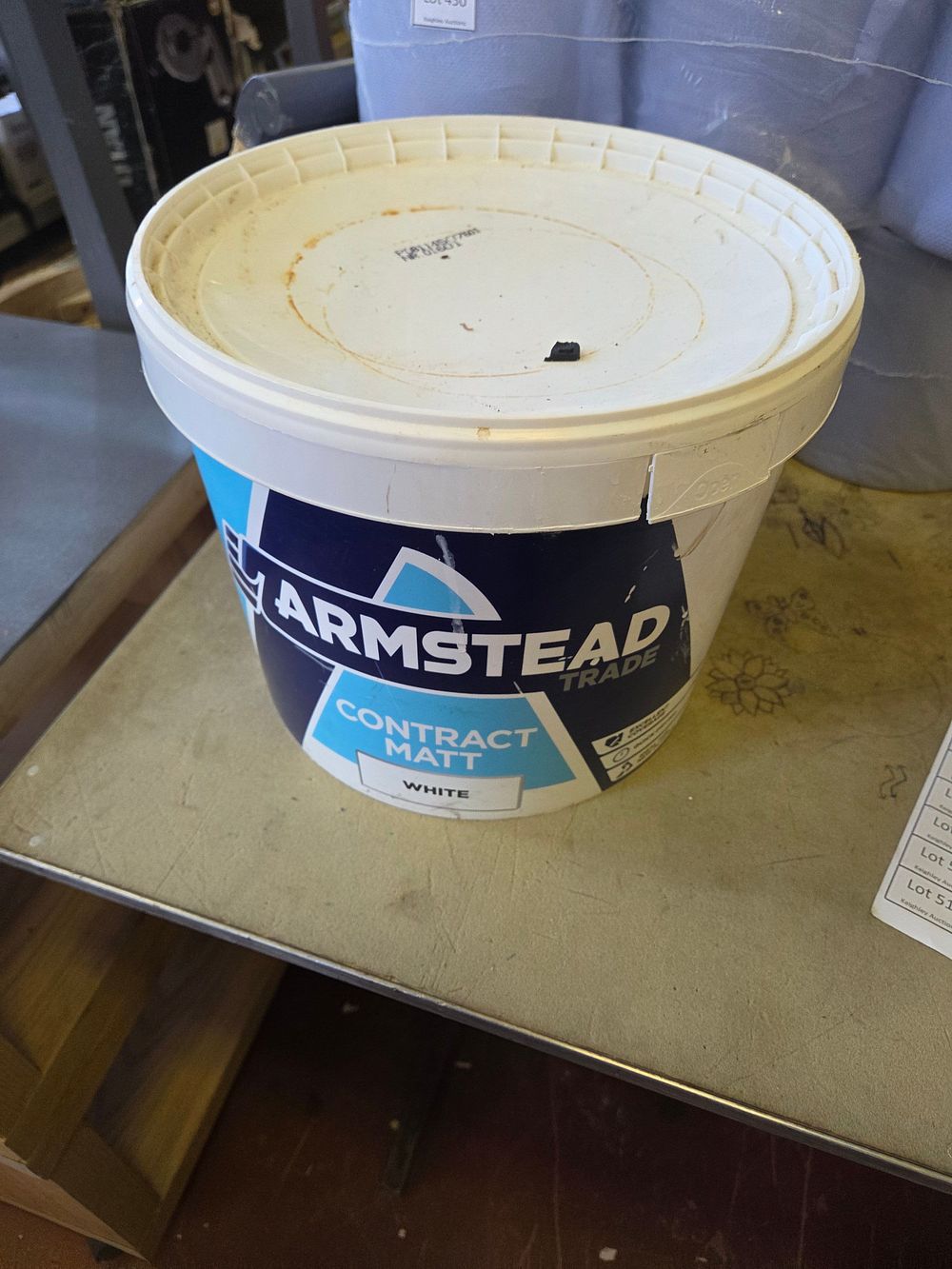 Lot 452 – Armstead Trade Contract Matt Paint White 10L